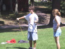Greg Bredeck doing rope drills