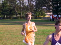 Jason Becker near the finish