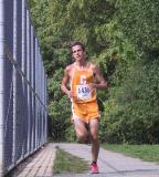 Krieger in 1st at the Tennis Courts