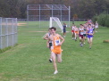 Zach Viggiano 1/2 mile from finish