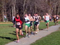 Lead group at 3/4 mi. Yersak in 7th
