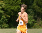 Paul McFadden at the mile mark