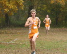 Mike Candy near the finish