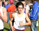 Greg Bredeck about 100m from finish