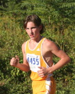 Graham Davis before the mile