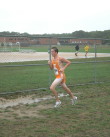Colin Cunningham about 800m from the finish