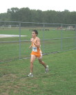 Steve McCarroll about 800m from the finish