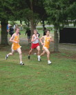 Alex Yersak and Greg Bredeck at mile