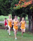 Schickling, Medvec and Applegate at mile