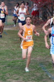 Colin Cunningham just out of the second woods
