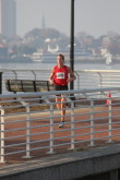 Cricket along the waterfront about 1200m from finish