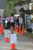 Mike Medvec nears the finish