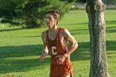 Joe Foley near the finish