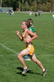 Brenden Burke at about 800m out