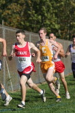 Alex Yersak about 600m into the race