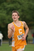 Ian Foley near finish