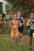 Brenden Burke out of the first woods