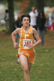 Kyle Miller at the finish