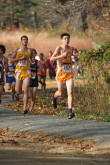 Steve Burkholder just after 2 miles