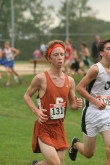 Evan Stone at about 1 mile
