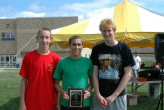 Representatives of the Ocean City Boys Winning Team