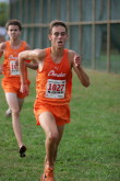 Marc Saccomanno at the finish