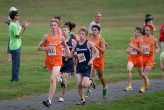 Open race at about 800m