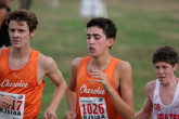 Ian Foley and Rob Roselli at about 800m