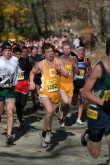 Chris Aplegate and Ted Schickling at mile