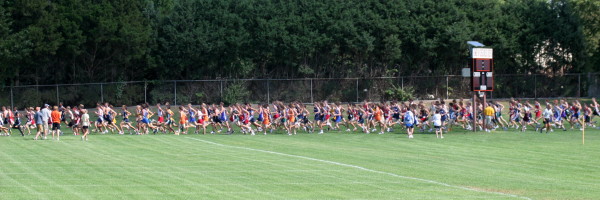 Start of Junior Boys Race