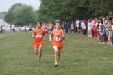 McNair and McCarroll at finish line