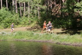 Marc Saccomanno about 1000m from finish