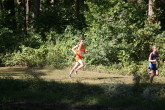 Ian Foley about 1000m from finish