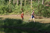 Kyle Smith about 1000m from finish