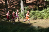 Evan Stone about 1000m from finish