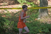 Adam Henriksen about 1000m from finish