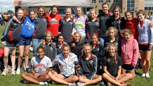Girls Team Winners of Haddonfield H.S. by D.Dye
