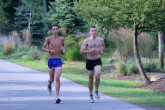 Marc Saccomanno paces Dave Welsh
