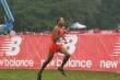 Josh Perez at the finish