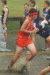 Mark Moorhouse coming out of the woods