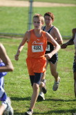 Kyle Cook about 800m from finish