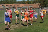 Bill Hornung goes after the leader at 1000m