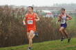 Chris Applegate just out of the first woods