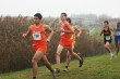 Matt McCarroll and Sean Hartnett just out of the first woods