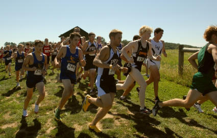 Mike Candy at DelVal College Invite