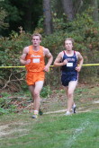 Mike Palmieri with about 600m to go