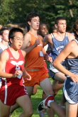 Aiden Lynch in the early pack