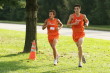 Alberto Redaelli and Steve Burkholder near finish