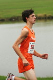 Aiden Lynch at pond