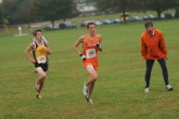Kyle Smith on flats before 2nd hill